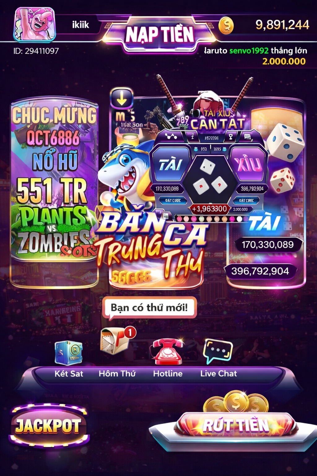 MegaRichesCasino game